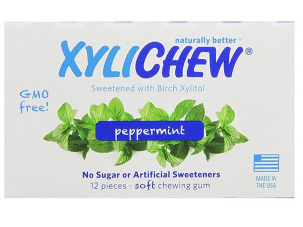 Xylichew Peppermint Gum 12ct