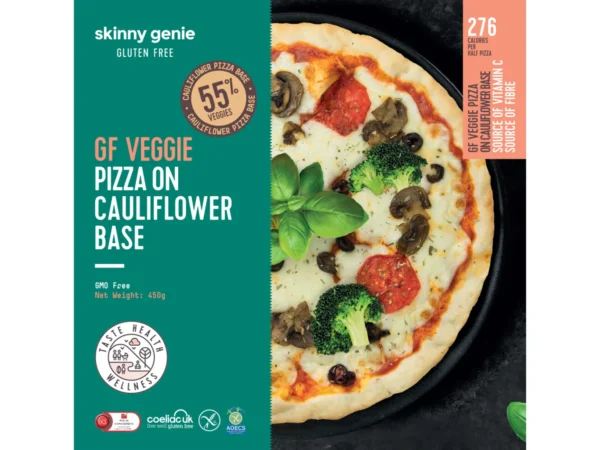 Gluten Free Veggie Pizza - 450g