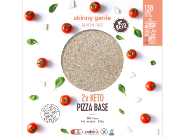 Keto Gluten Free Pizza Base 26cm - 2 Pieces