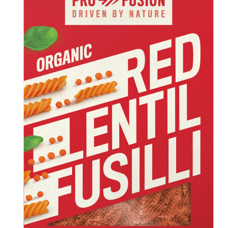 Profusion Organic Red Lentil Fusilli GF