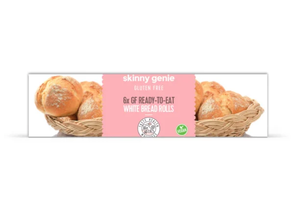 Gluten Free Ready to Eat White Bread Rolls