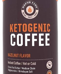 Rapidfire Ketogenic Coffee Hazelnut 225G