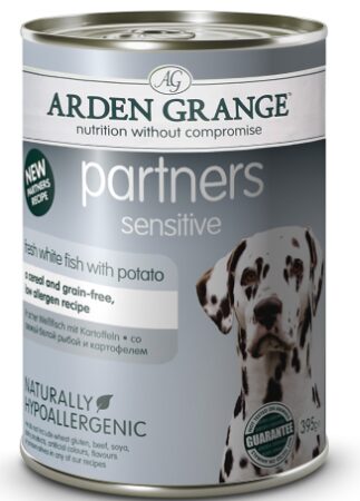 Arden Grange Partners Sensitive Wet Dog Food - 395G