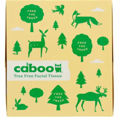 Caboo Cube Facial Tissue 60ct 3 Ply