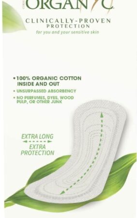 Organyc Pantyliners Maxi - 20 Pcs