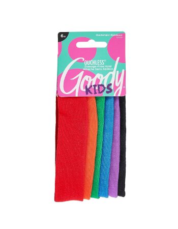 Goody Girls Ouchless Jersey Headwrap 6 CT