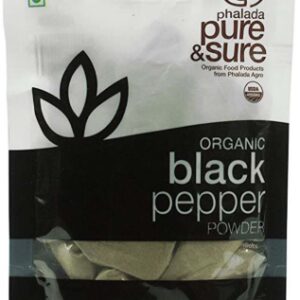 PURE&SURE - Organic Black Pepper Powder 100GM