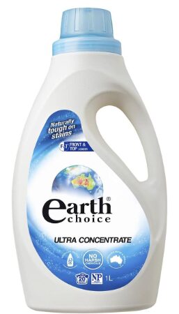 Earth Choice Ultra Conc Laundry Liquid Top Front Load 4L