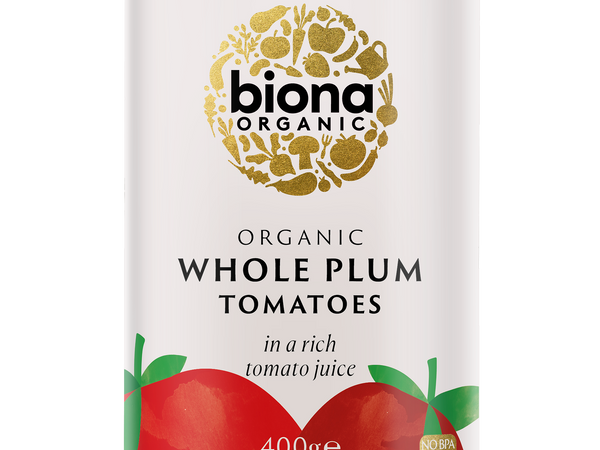 Biona Chopped Tomatoes Organic 400G