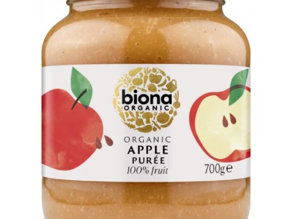 Biona Apple Puree Organic  No Added Sugar 700G