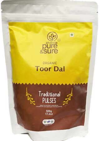PURE&SURE - Organic Toor Dal 500GM
