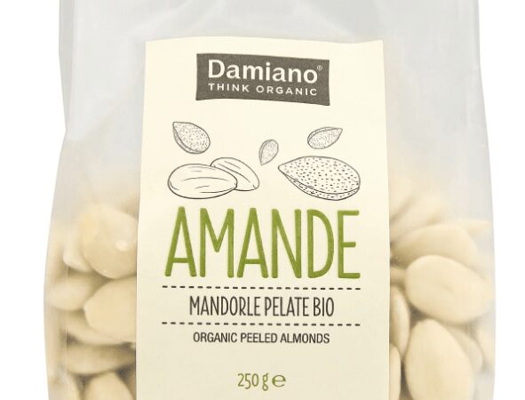 Organic Peeled Almonds 100g