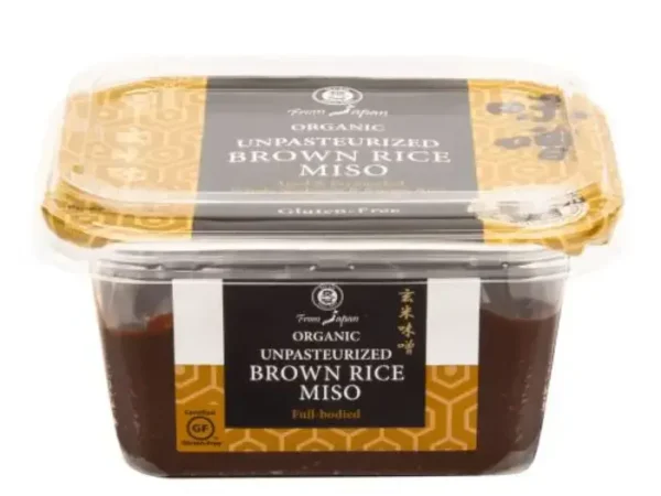 Organic Brown Rice Miso Unpasteurised 400g