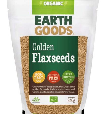 Organic Golden Flaxseeds 340g