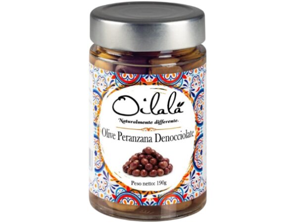 Oilala - Olives Peranzana Pitted 190G