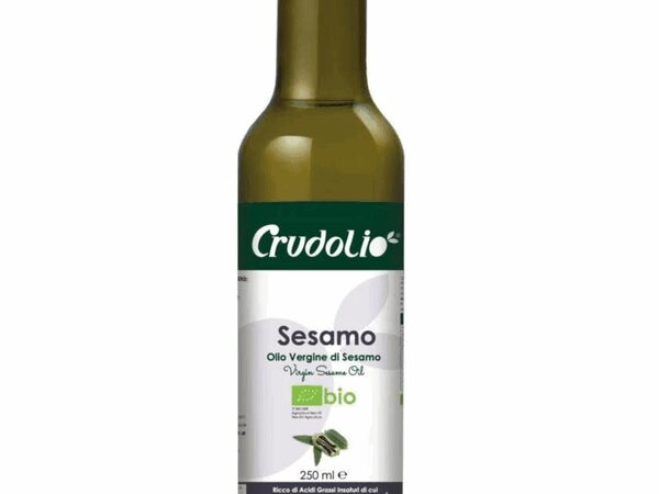 Crudolio Organic Sesame Seed Oil 250ml