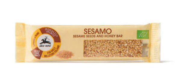 Organic sesame and honey bar 22g