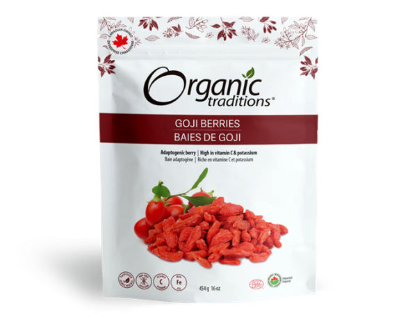 Organic Traditions Goji Berries 227G