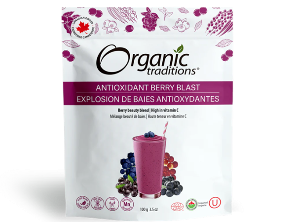 Organic Traditions Antioxidant Berry Blast 100G