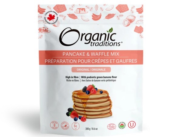 Organic Traditions Pancake & Waffle Mix Original 300G