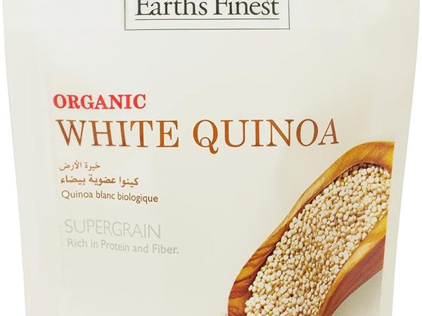 Earth's Finest Organic White Quinoa Gluten-Free 340G