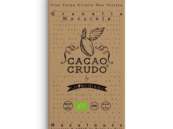 Bar Organic Dark Chocolate & Hazelnuts