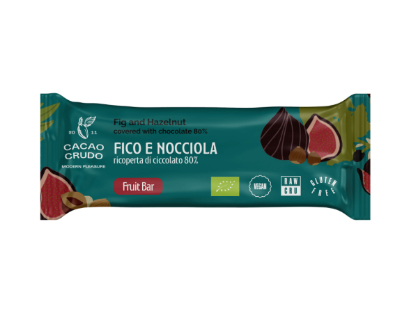 Bar Organic Dark Chocolate Covered Figs & Hazelnuts