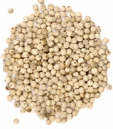 Organic Whole White Pepper 70G