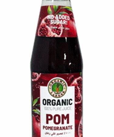 100% Pure Juice - Organic  POM " Pomegranate "  500ML