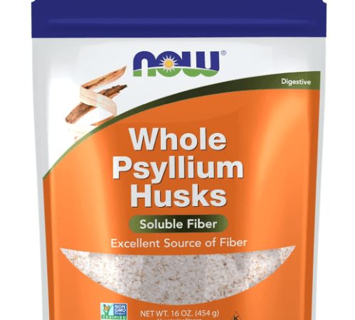 NOW Psyllium Husk Whole 454g