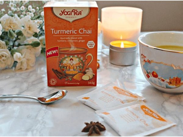 Organic Turmeric Chai Tea Cup