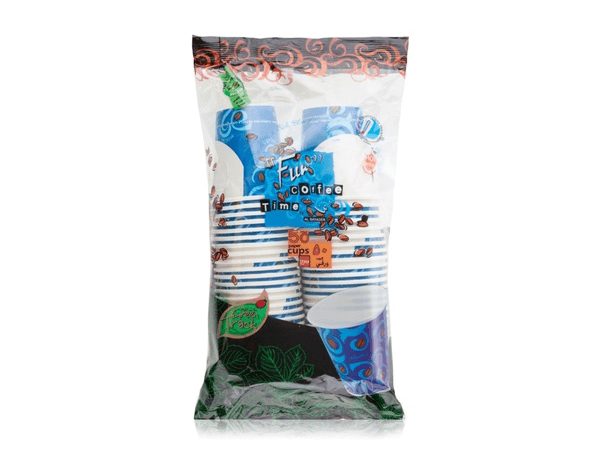 Fun® Paper Cup w/ Handle 7oz [P:50pcsx10pkts]