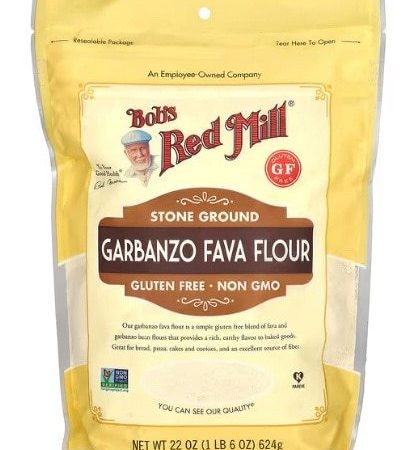 Bob’s Red Mill Organic Garbanzo Fava Flour – 623g