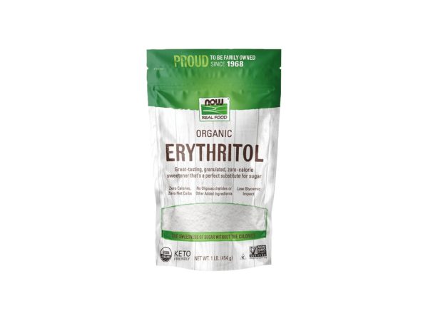 NOW Organic Monk Fruit with Erythritol Powder 454g
