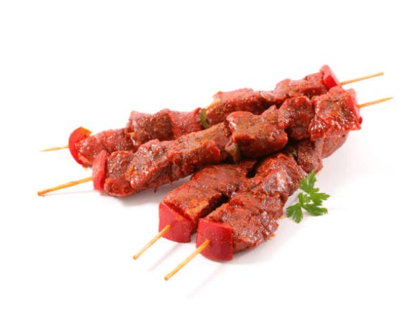 Herb Crusted Beef Skewers