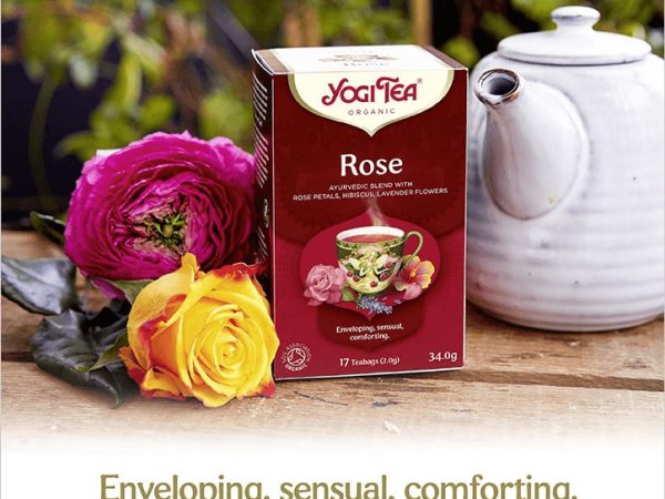 Organic Rose Tea Cup