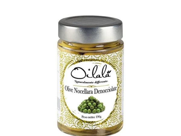 Oilala Organic Olives Nocellara Pitted