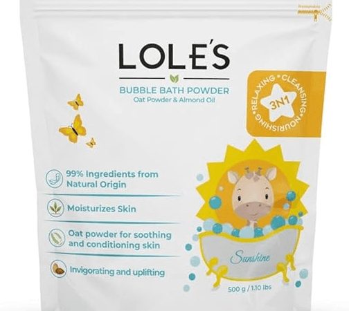 Baby Bubble Bath Powder Almond 500G