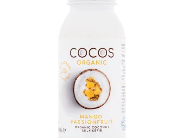 Cocos Organic Mango & Passionfruit Coconut Kefir – 200g