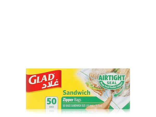 GLAD Zpr Sandwich Bg 12x50s