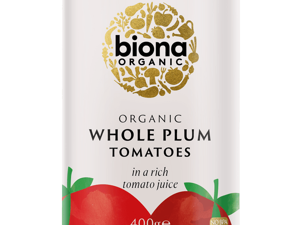 Biona Chopped Tomatoes Organic 400G