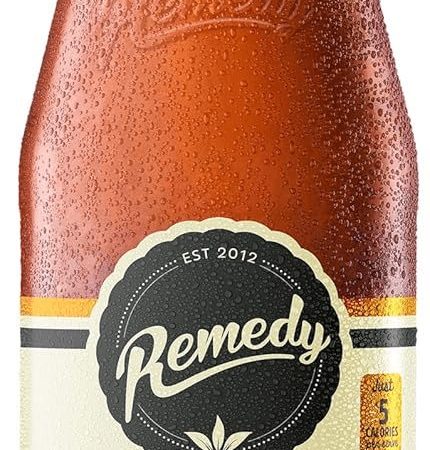 Organic Kombucha Ginger Lemon – 330ml