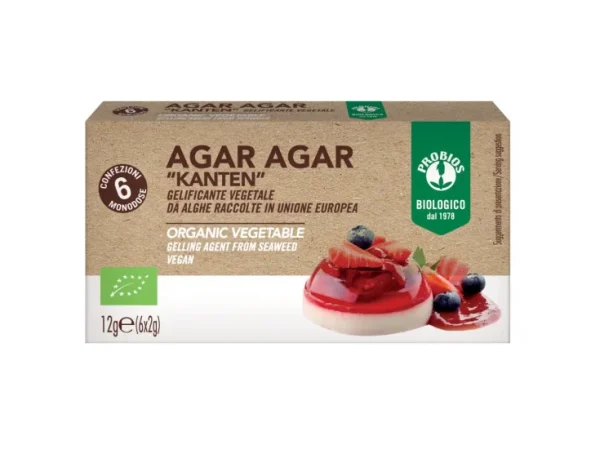 Probios Organic Agar Agar Seaweed ? 12g (6 x 2g)