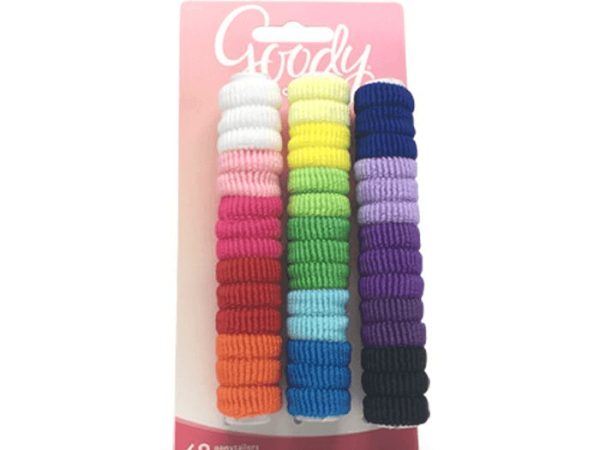 Goody Girls Ouchless Tiny Terry Ponytailer 42 CT