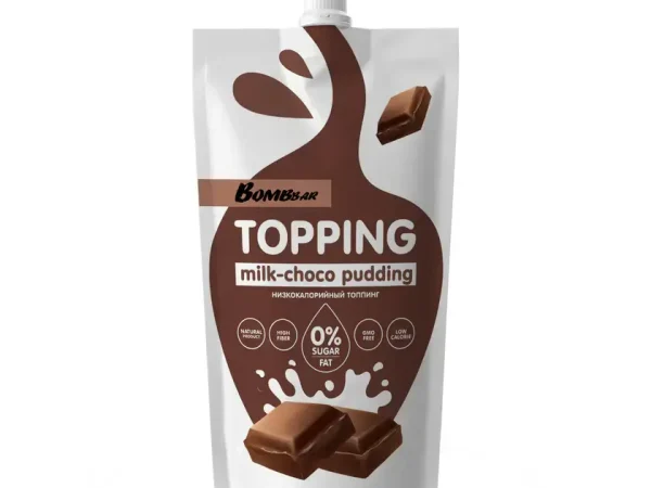 BOMBBAR Topping Milk Chocolate Pudding