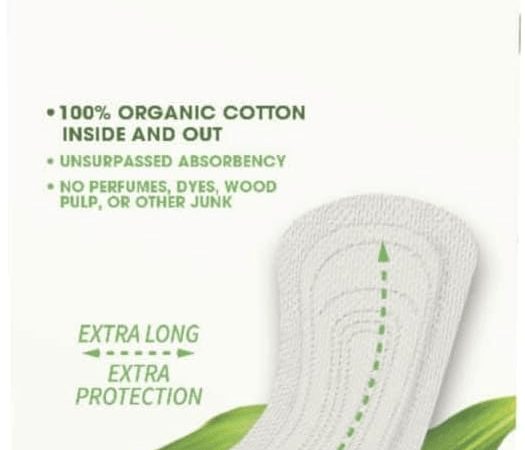 Organyc Pantyliners Maxi - 20 Pcs