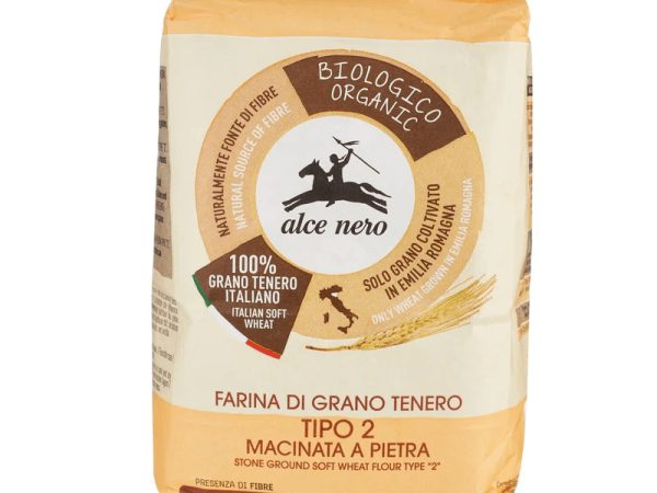 Alce Nero Organic Soft Wheat Flour Italian Type 00 – 1kg