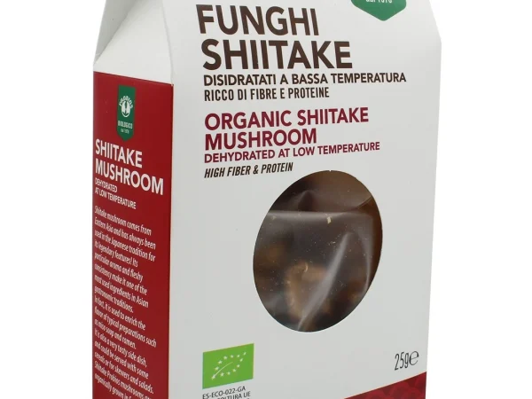 Organic Shiitake Mushrooms (Lentinula Edodes) ? 25g