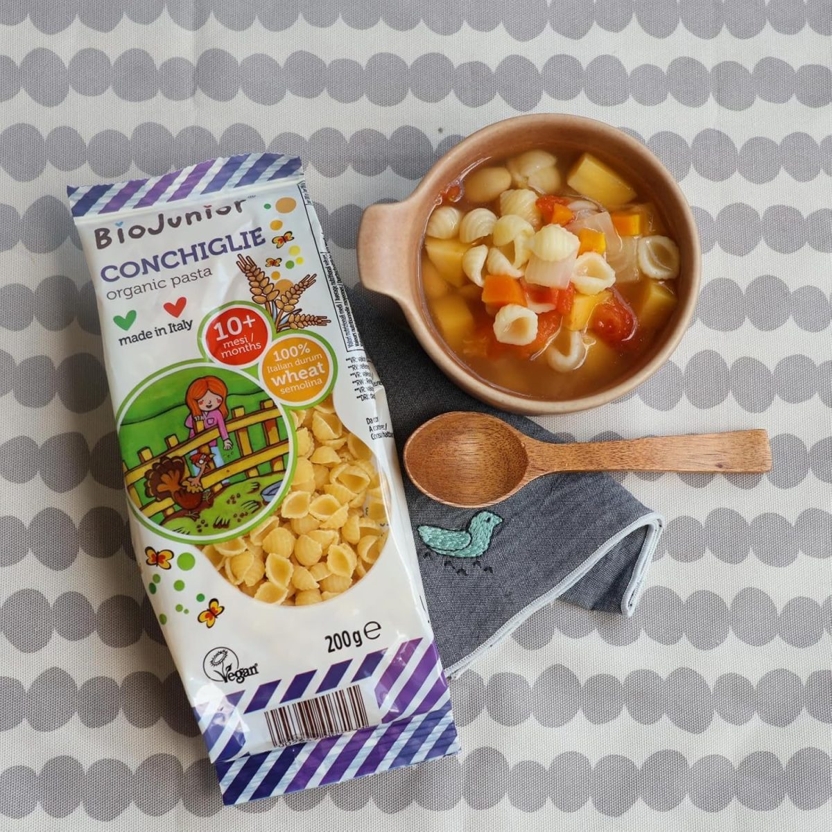 Organic Mini Shells Pasta (10 Months) – 200g - Image 4