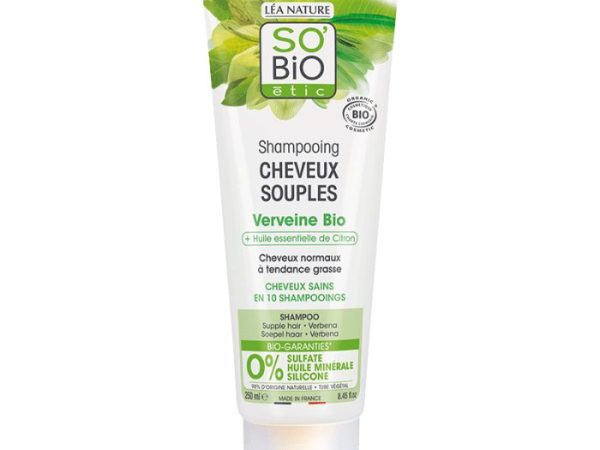 So Bio Etic Organic Supple Hair Shampoo Verbena 250ML